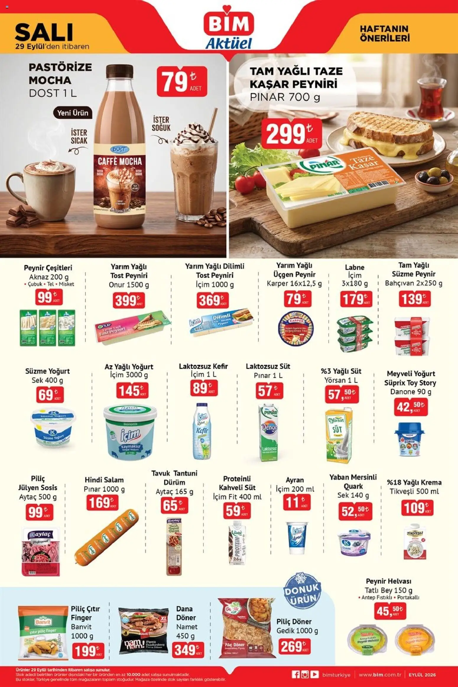 BİM BİM - Katalog Salı 30.09.2026 - Broşürünün önizlemesi