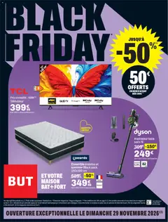 Prévisualisation de But Black Friday du magasin But formulaire valide 10/11/2026