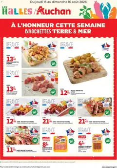 Prévisualisation de Auchan À l'honneur cette semaine du magasin Auchan formulaire valide 13/08/2026