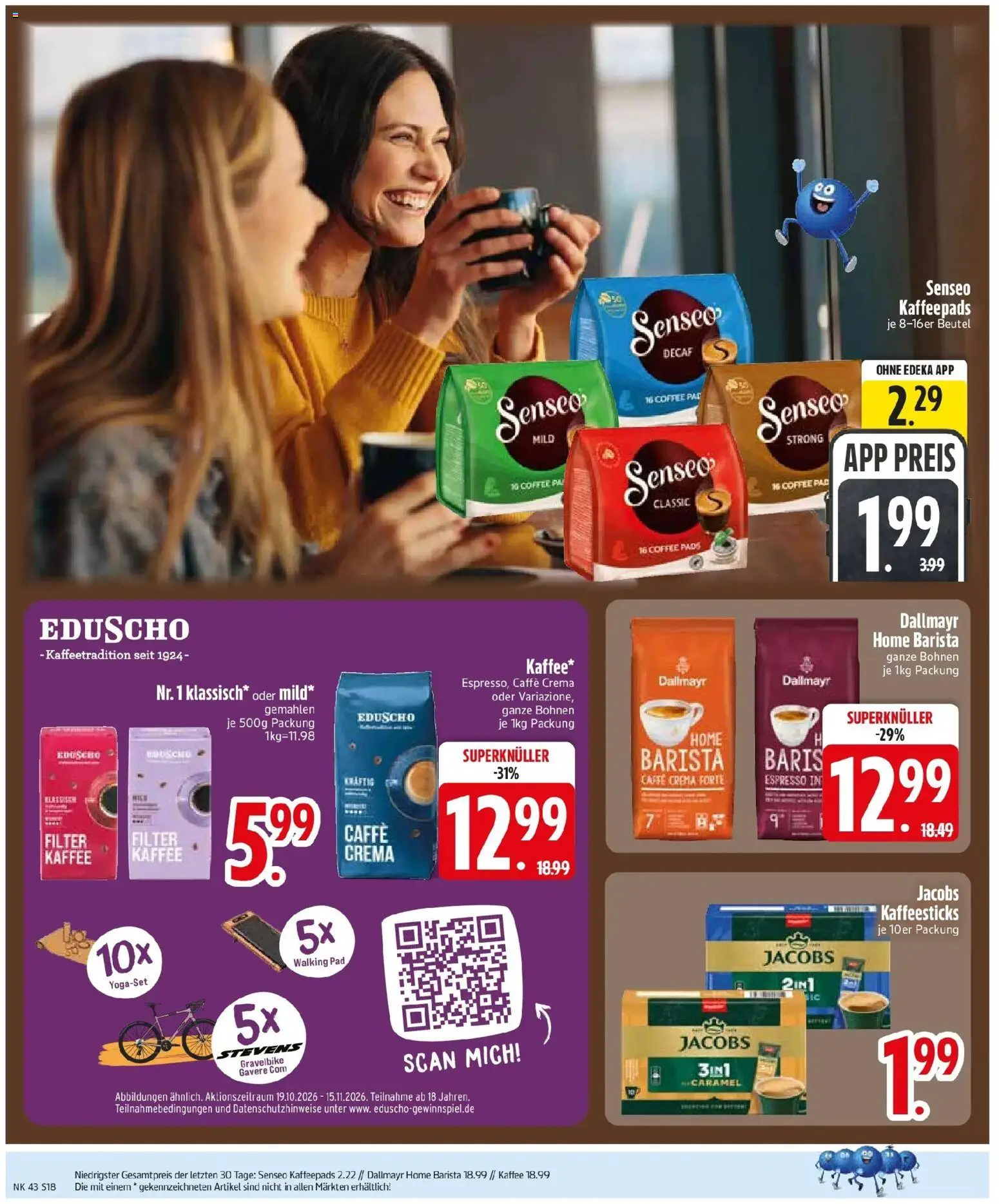 Vorschau von dem Prospekt des Geschäftes Edeka, gültig ab dem 19.10.2026