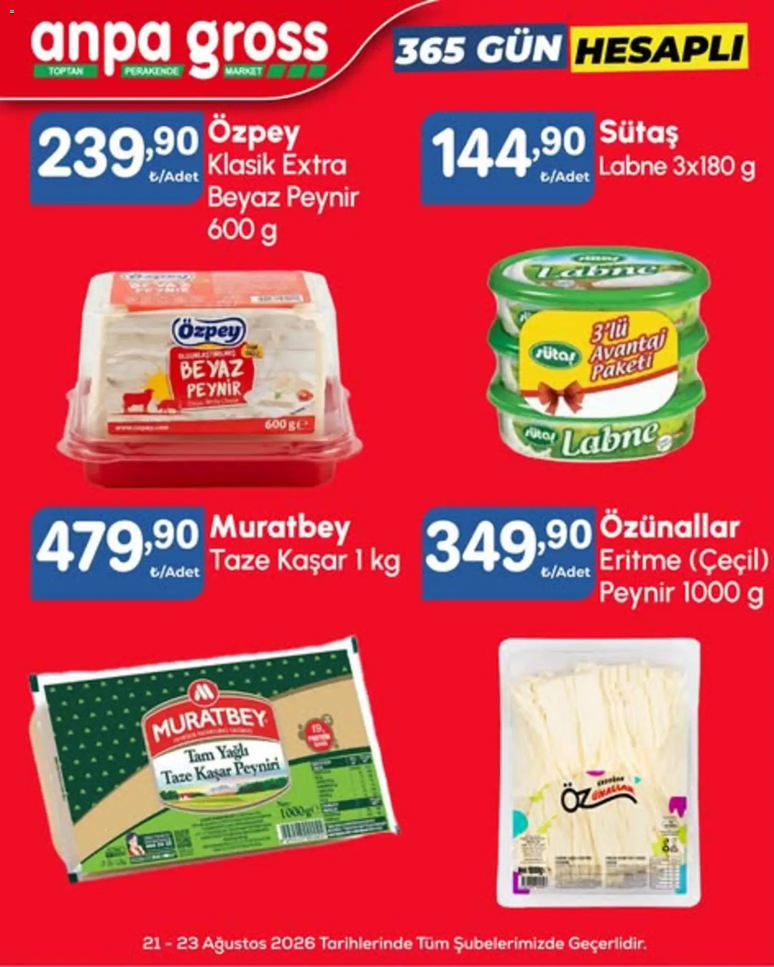 Anpa Gross Anpa Gross - Hafta sonu fırsatları 21.08.2026 - Broşürünün önizlemesi