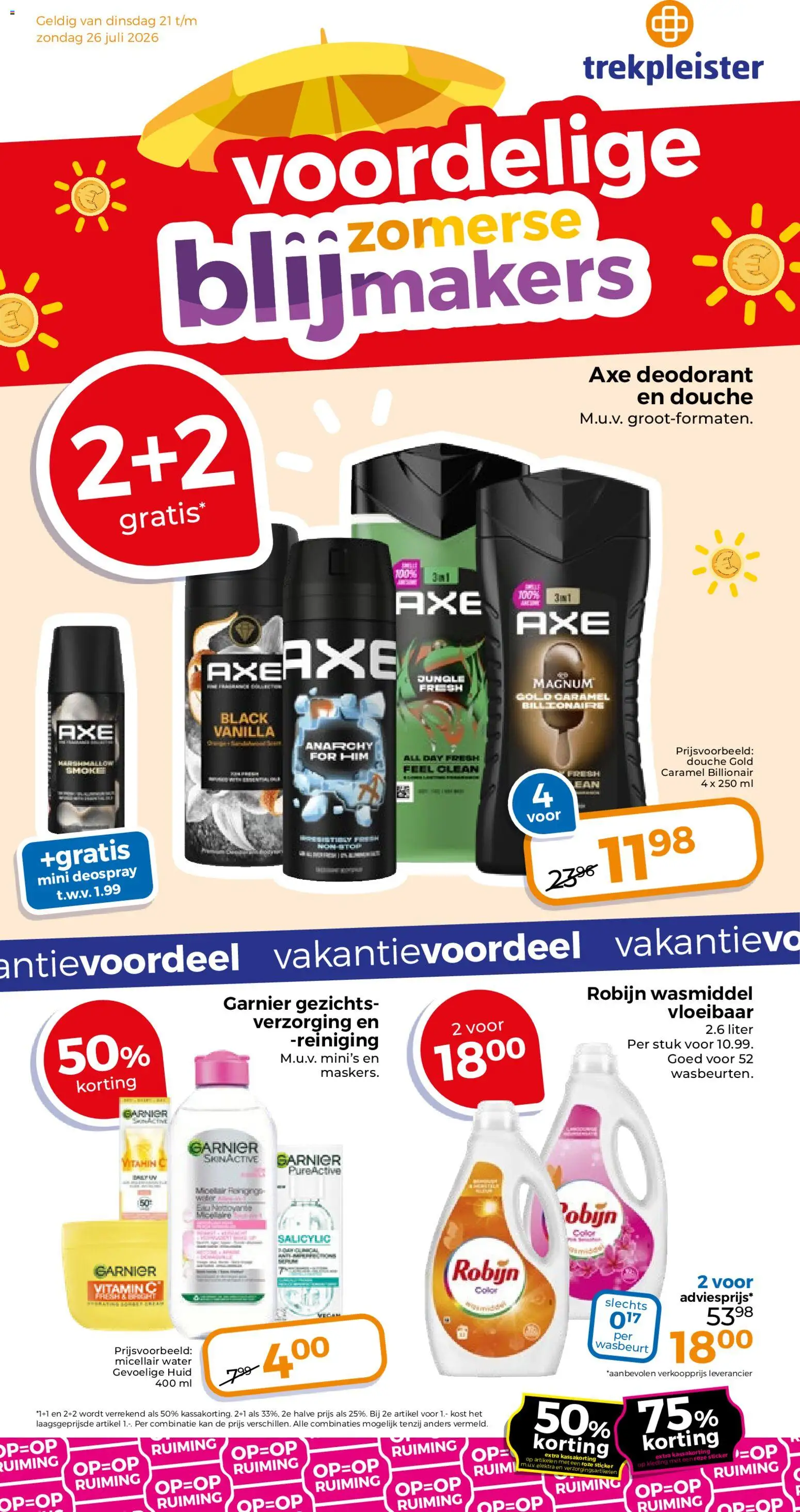 Voorbeeld van Trekpleister folder van winkel Trekpleister geldig vanaf 21-07-2026