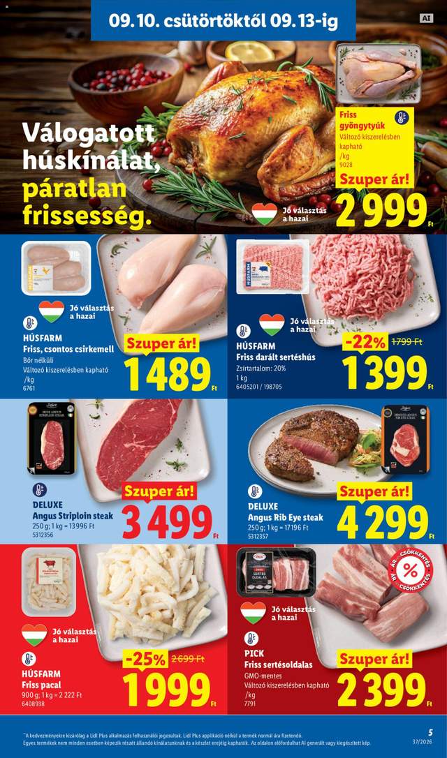 Új Lidl akciós újság 09.10.