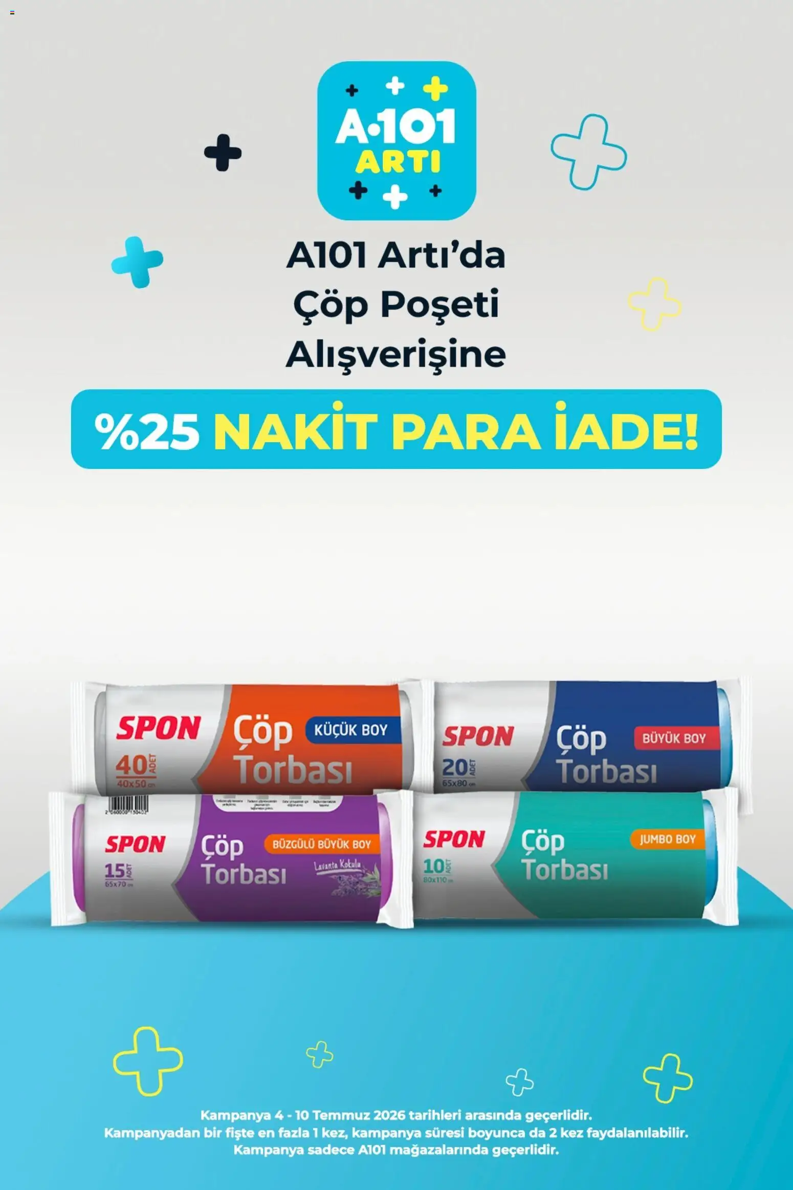 A101 A101 - Arti 04.07.2026 - Broşürünün önizlemesi