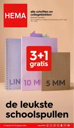 Voorbeeld van Hema folder - Magazine van winkel Hema geldig vanaf 17-08-2026