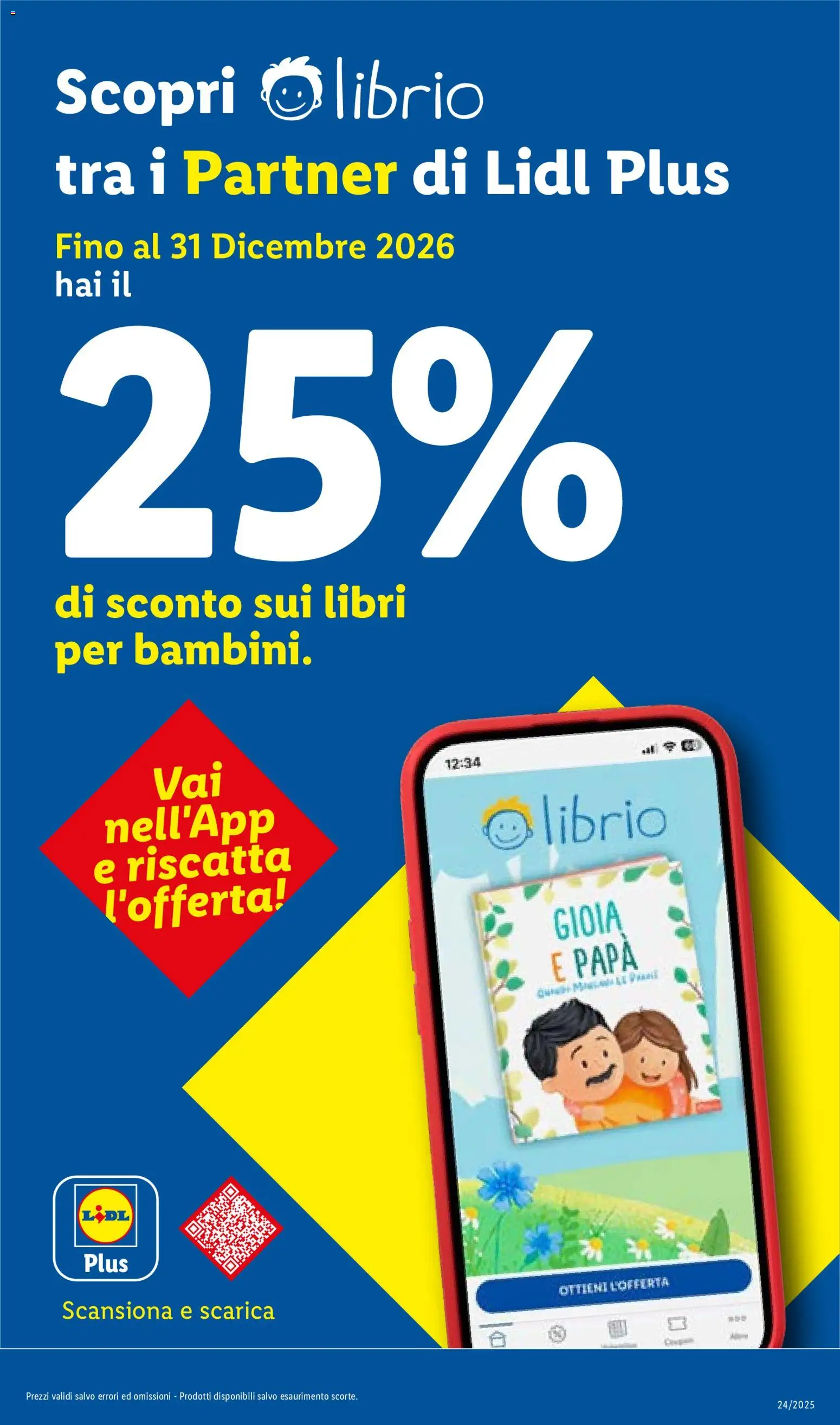 Anteprima dell'opuscolo Lidl volantino dal negozio Lidl valido da 29/10/2026