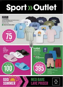 Forhåndsvis Sport Outlet kundeavis fra butikk Sport Outlet gyldig fra 27/05/2026