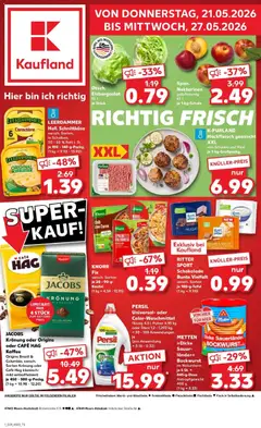 Vorschau von dem Prospekt des Geschäftes Kaufland, gültig ab dem 21.05.2026