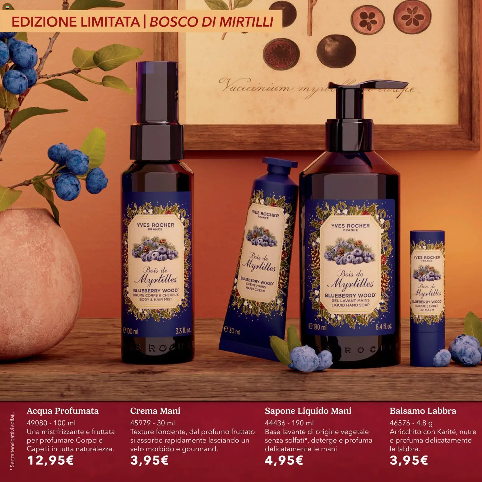 Anteprima dell'opuscolo Yves Rocher catalogo L'atelier Dei Desideri dal negozio Yves Rocher valido da 20/10/2026 - Acqua, Crema, Mirtilli, Profumo, Sapone, Balsamo