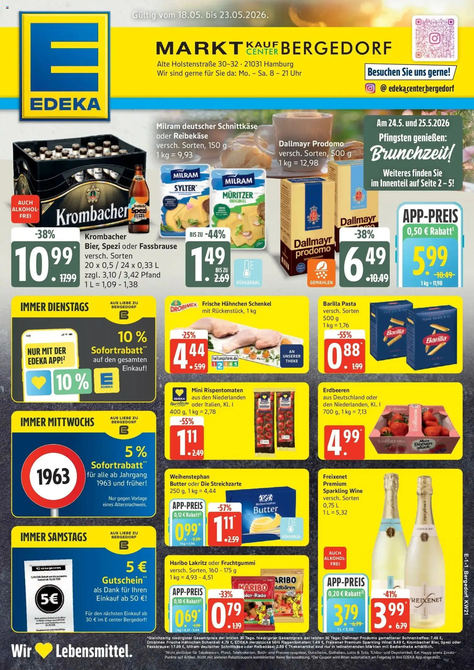 Vorschau von dem Prospekt des Geschäftes Edeka, gültig ab dem 18.05.2026