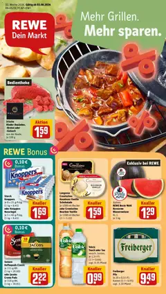 Vorschau von dem Prospekt des Geschäftes Rewe, gültig ab dem 03.08.2026