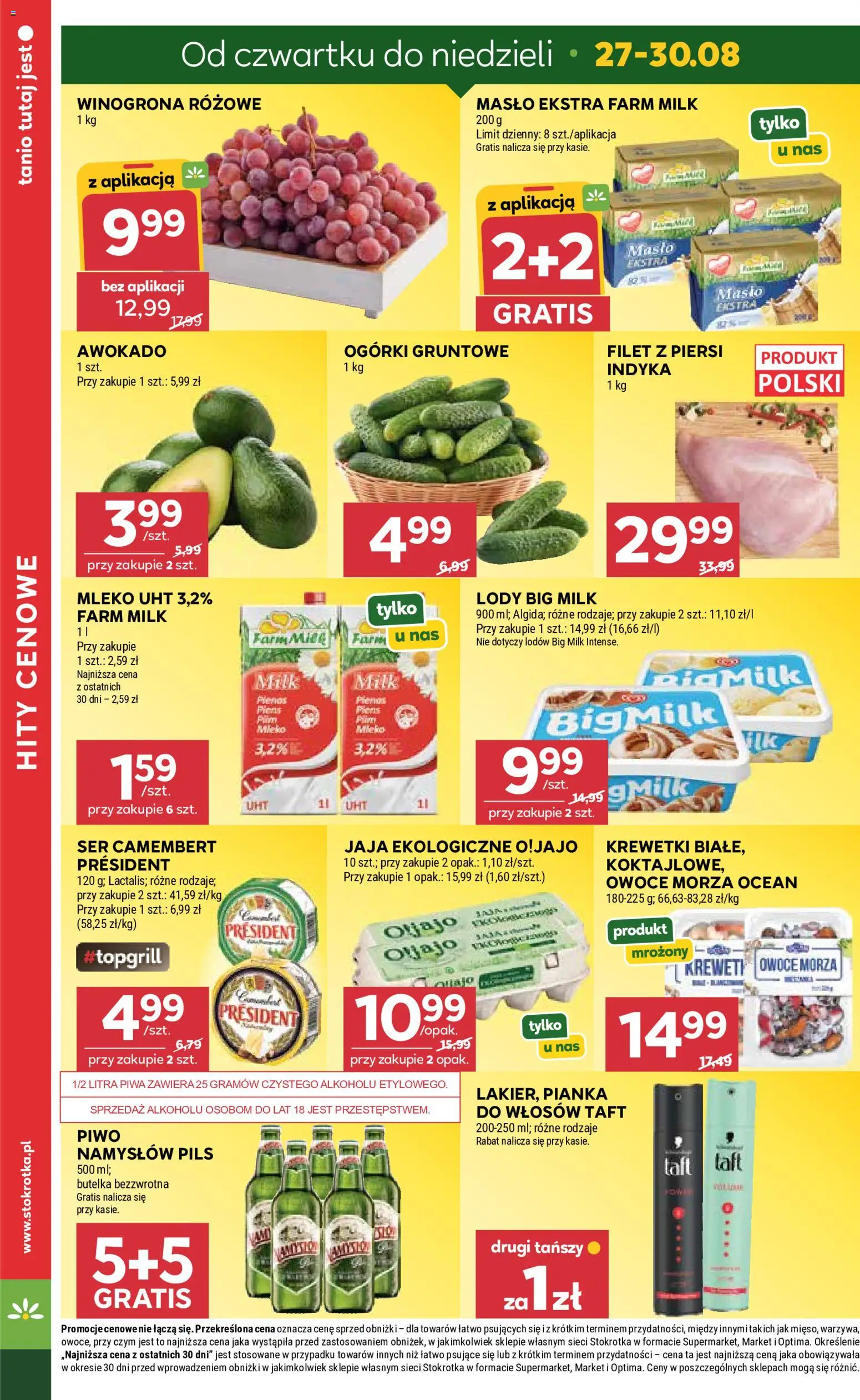 Pogląd gazetki "Stokrotka gazetka - Market" ze sklepu Stokrotka ważnej od 27.08.2026