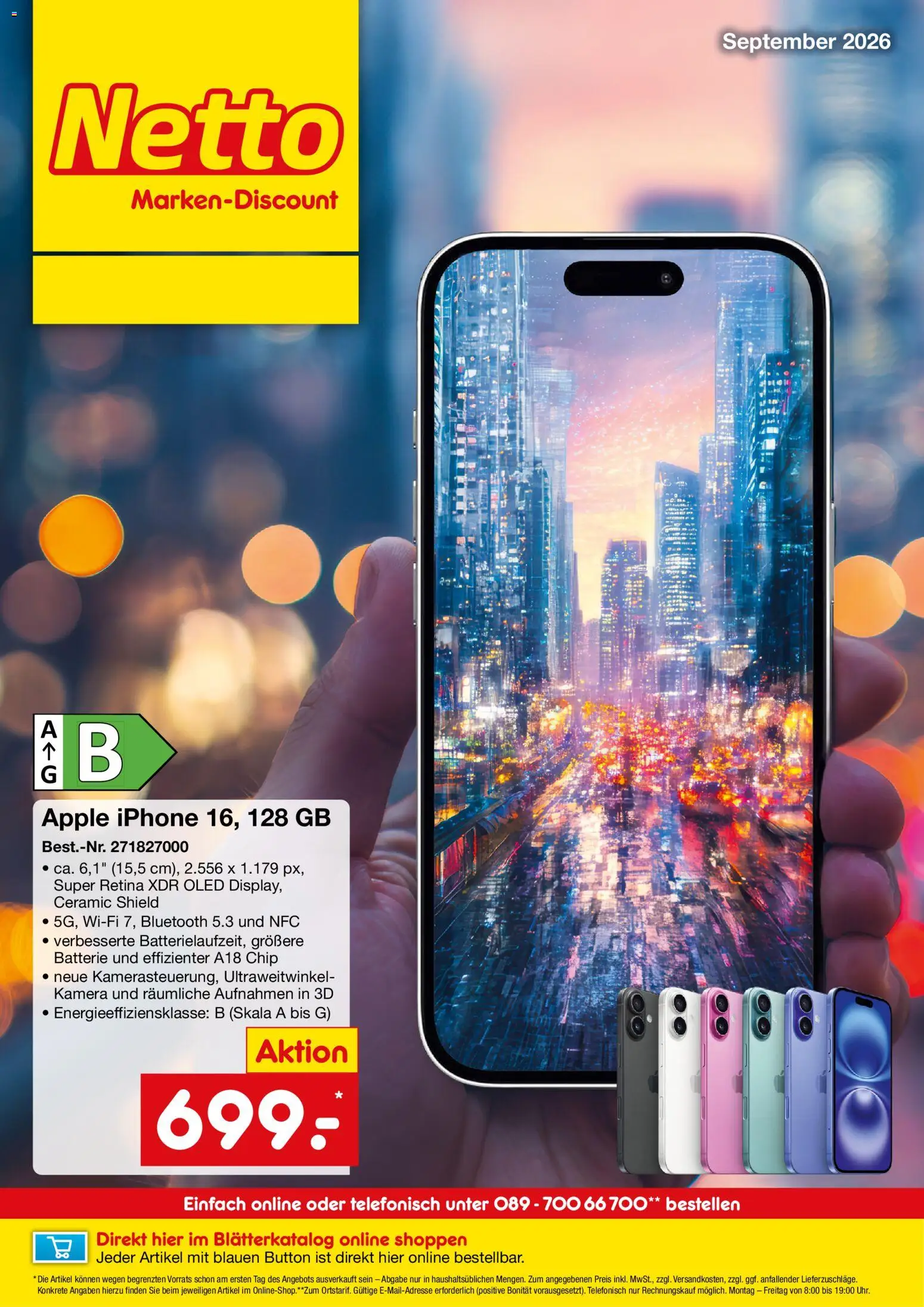 Vorschau von dem Prospekt des Geschäftes Netto Marken-Discount, gültig ab dem 01.09.2026