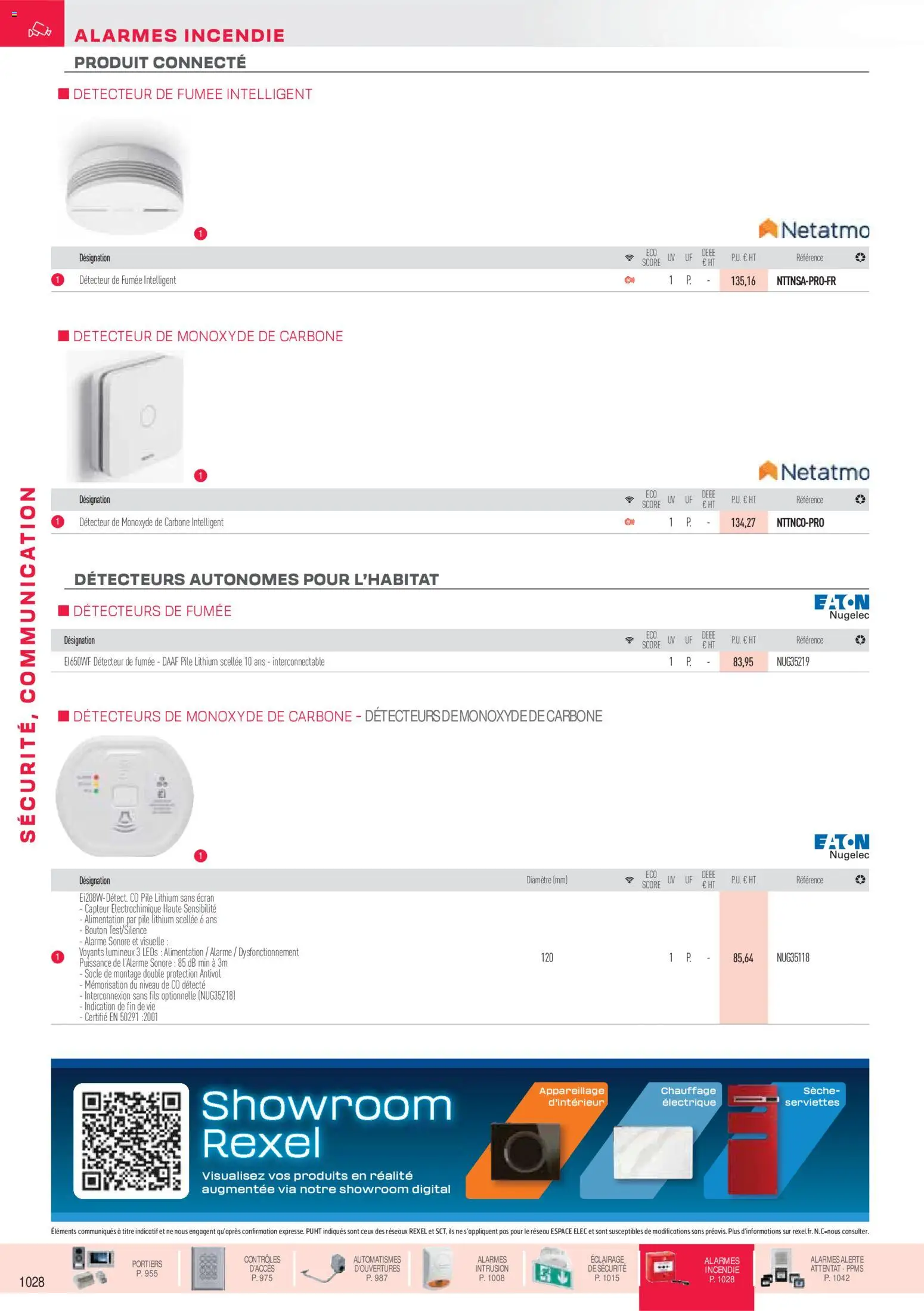 Prévisualisation de Brochure sécurité, communication du magasin Rexel formulaire valide 18/11/2025 - Alimentation, Thé, Détecteur de fumée, Éclairage, Serviettes, Detecteur de monoxyde de carbone