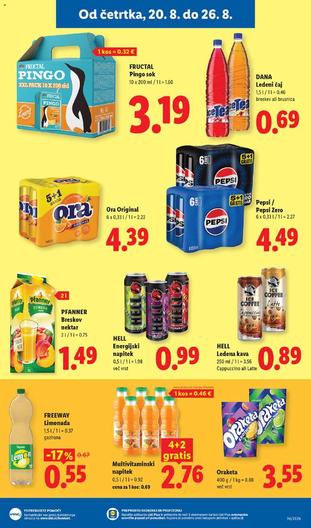 Novi Lidl katalog od 20.08.