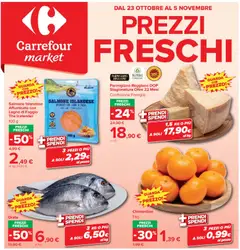 Anteprima dell'opuscolo Carrefour volantino Market dal negozio Carrefour valido da 23/10/2026