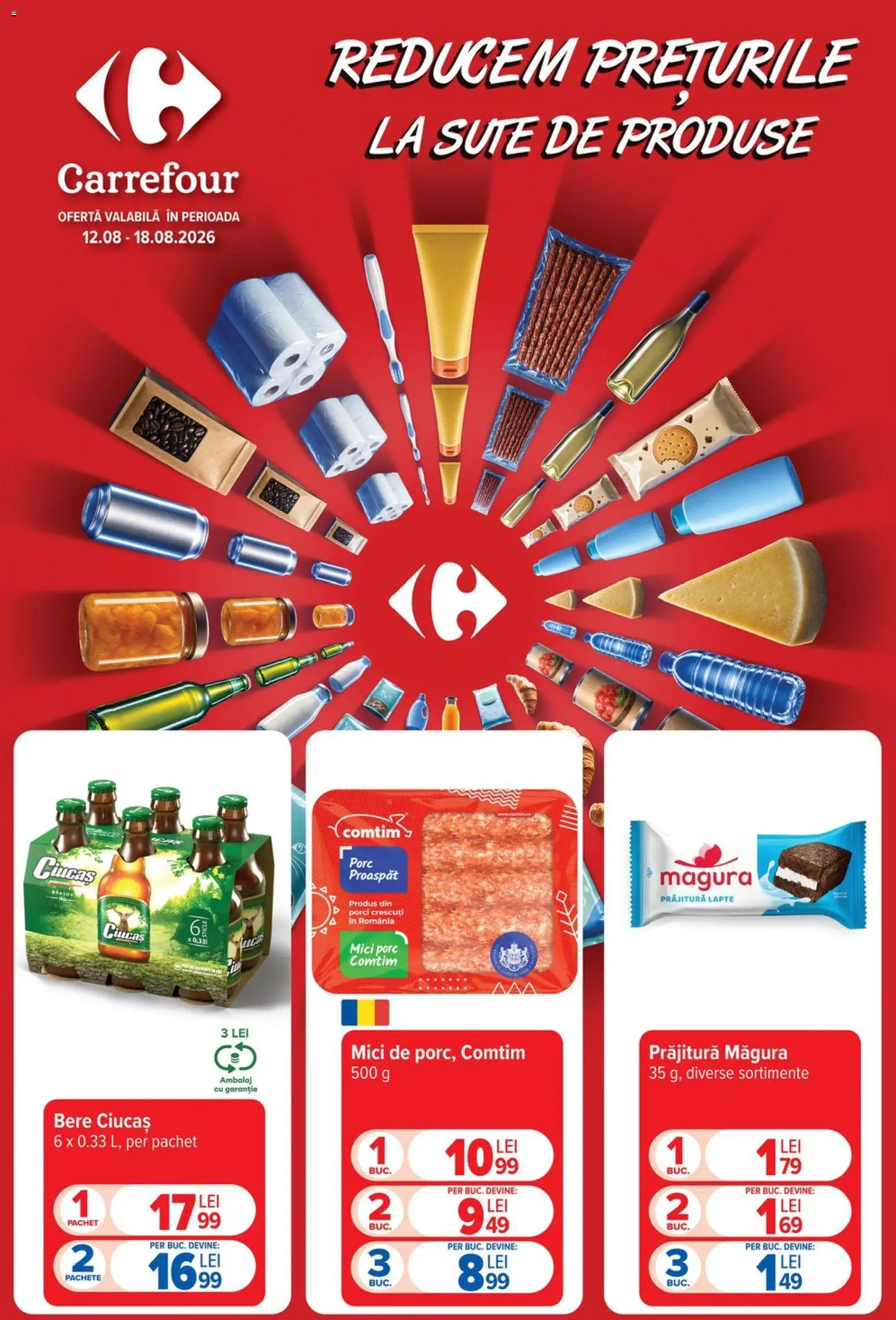 Previzualizarea de cataloage: Carrefour Carrefour Catalog valabil de la 12.08.2026