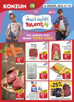 Konzum HR - Konzum HR akciós újság megtekintése, amely érvényes 2026.08.26.-től