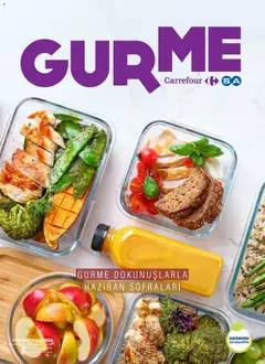 CarrefourSA CarrefourSA - Katalog Gurme 01.06.2026 - Broşürünün önizlemesi