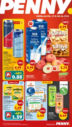 Vorschau von dem Prospekt des Geschäftes Penny, gültig ab dem 17.08.2026