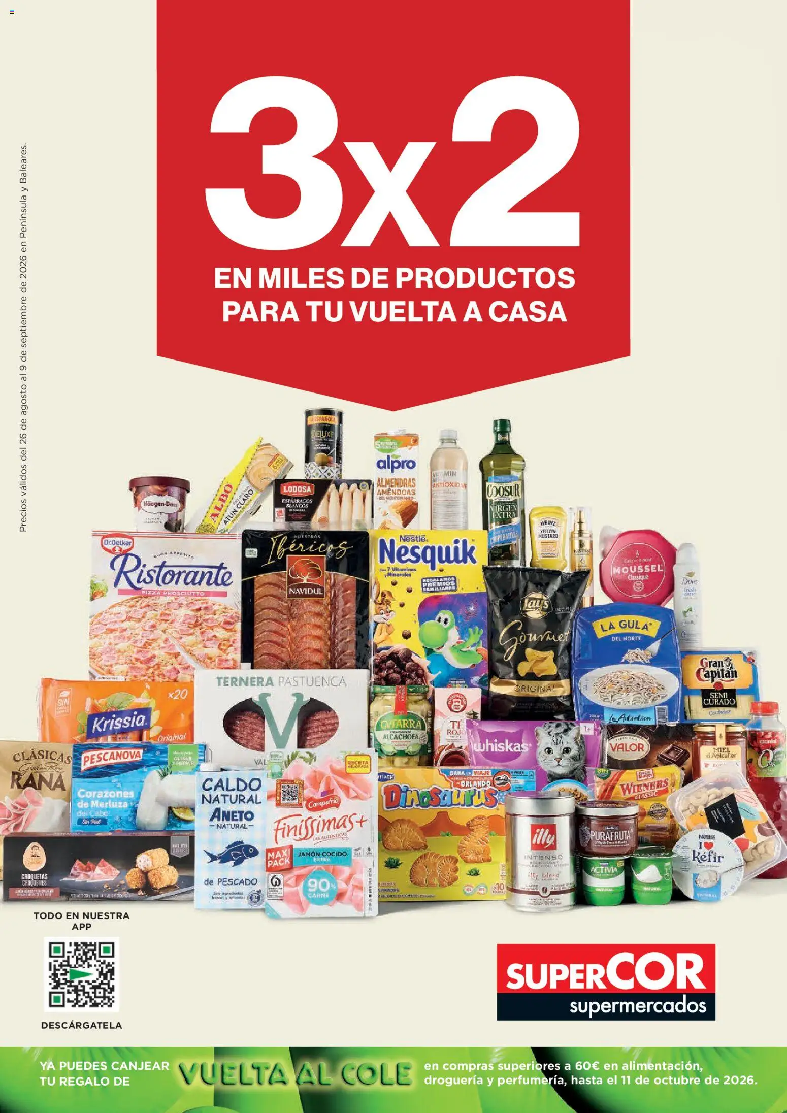 Vista previa del folleto de la tienda Supercor válido desde el 26/08/2026 