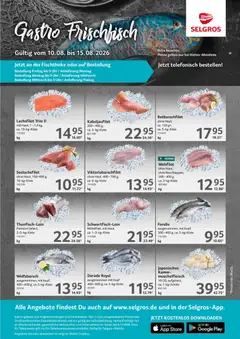 Vorschau von dem Prospekt des Geschäftes Selgros, gültig ab dem 10.08.2026