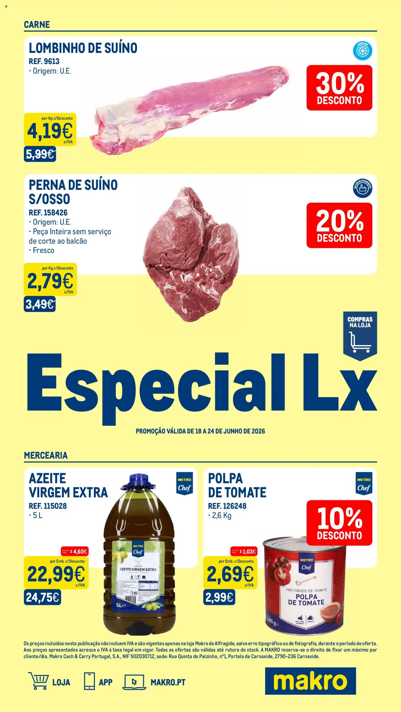 Pré-visualização do folheto da loja Makro válida a partir de 18/06/2026