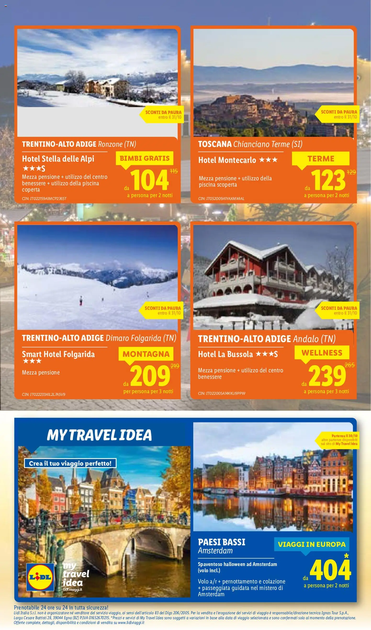 Anteprima dell'opuscolo Lidl volantino Sicilia dal negozio Lidl valido da 29/10/2026 - Piscina, Data, Coperta