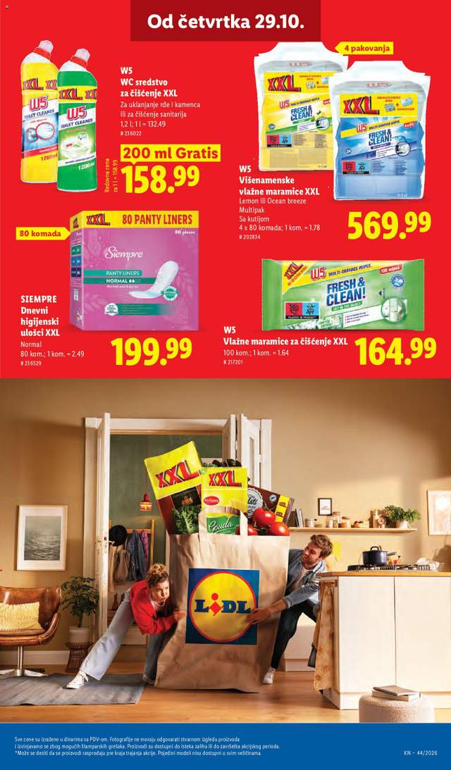 Novi Lidl katalog od 29.10.