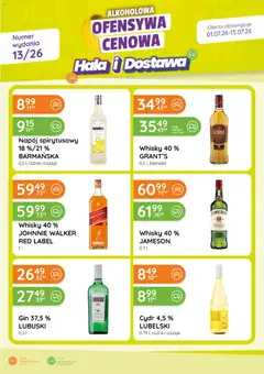 Pogląd gazetki "Eurocash gazetka - Ofensywa Alkoholowa" ze sklepu Eurocash ważnej od 01.07.2026