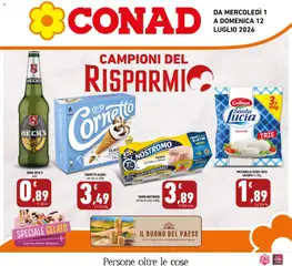 Anteprima dell'opuscolo Conad volantino Sicilia dal negozio Conad valido da 01/07/2026
