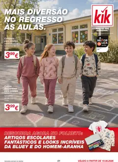Pré-visualização do folheto da loja KIK válida a partir de 10/08/2026