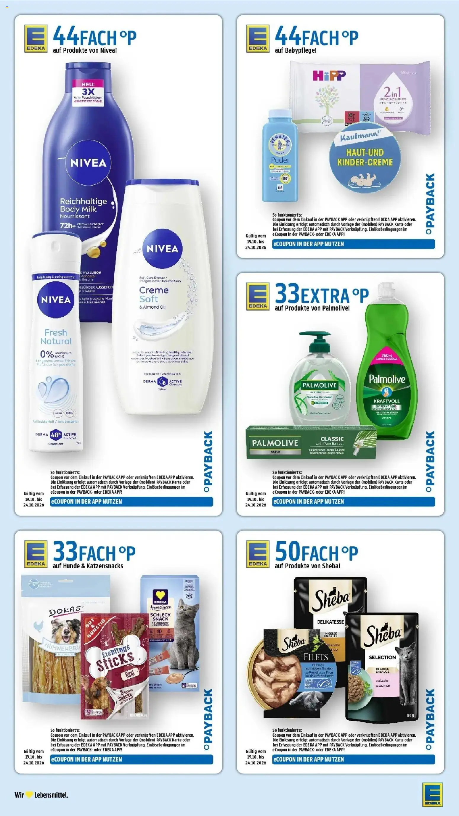 Vorschau von dem Prospekt des Geschäftes Edeka, gültig ab dem 19.10.2026
