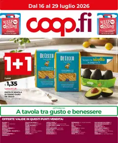 Anteprima dell'opuscolo COOP volantino Firenze dal negozio COOP valido da 16/07/2026