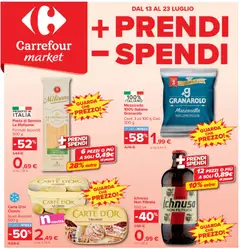 Anteprima dell'opuscolo Carrefour volantino Market - Torino dal negozio Carrefour valido da 13/07/2026