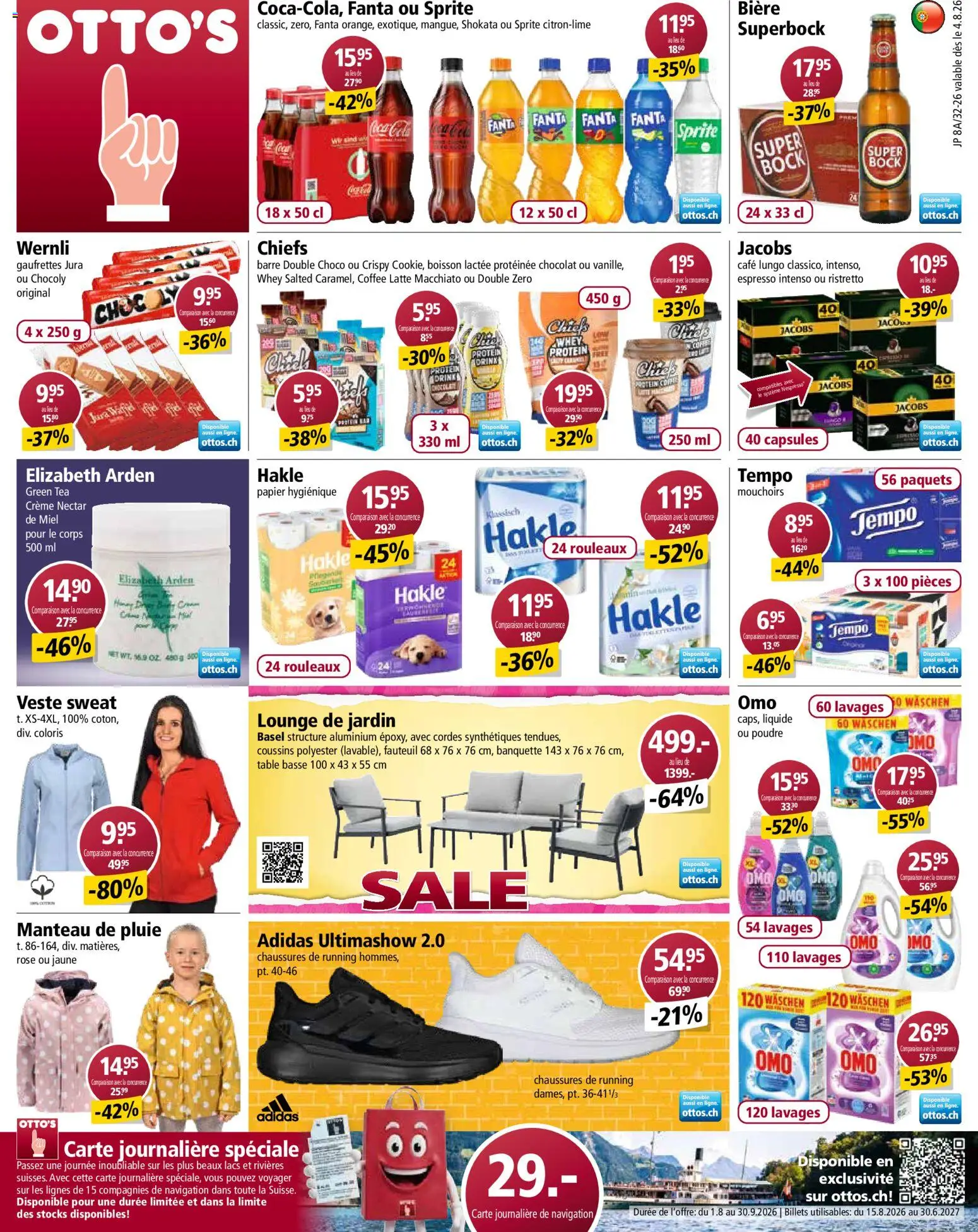 Vorschau des Merkblatts Otto's aktionen FR vom Shop Otto's gültig von 04.08.2026 bis 