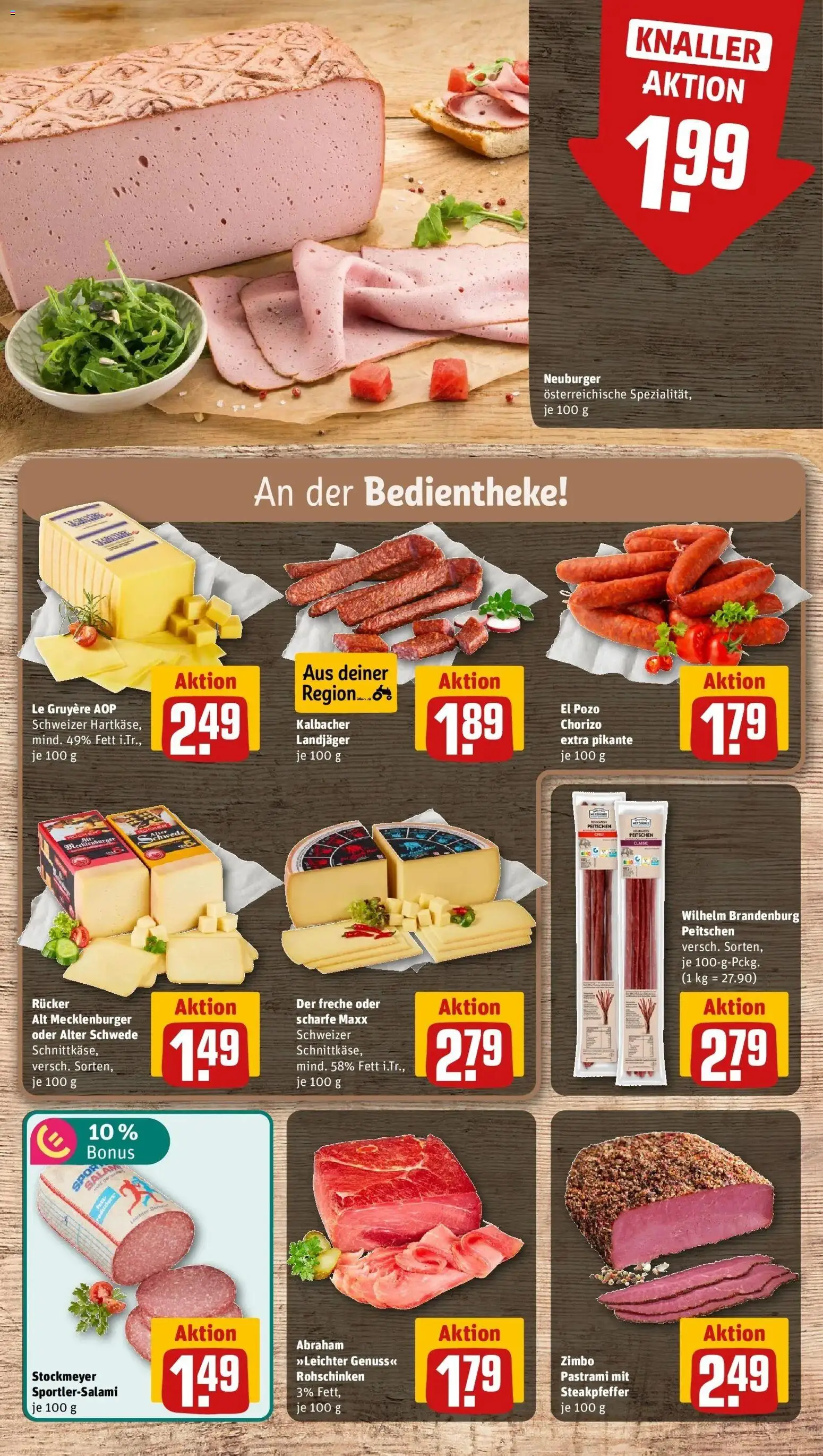 Vorschau von dem Prospekt des Geschäftes Rewe, gültig ab dem 26.10.2026