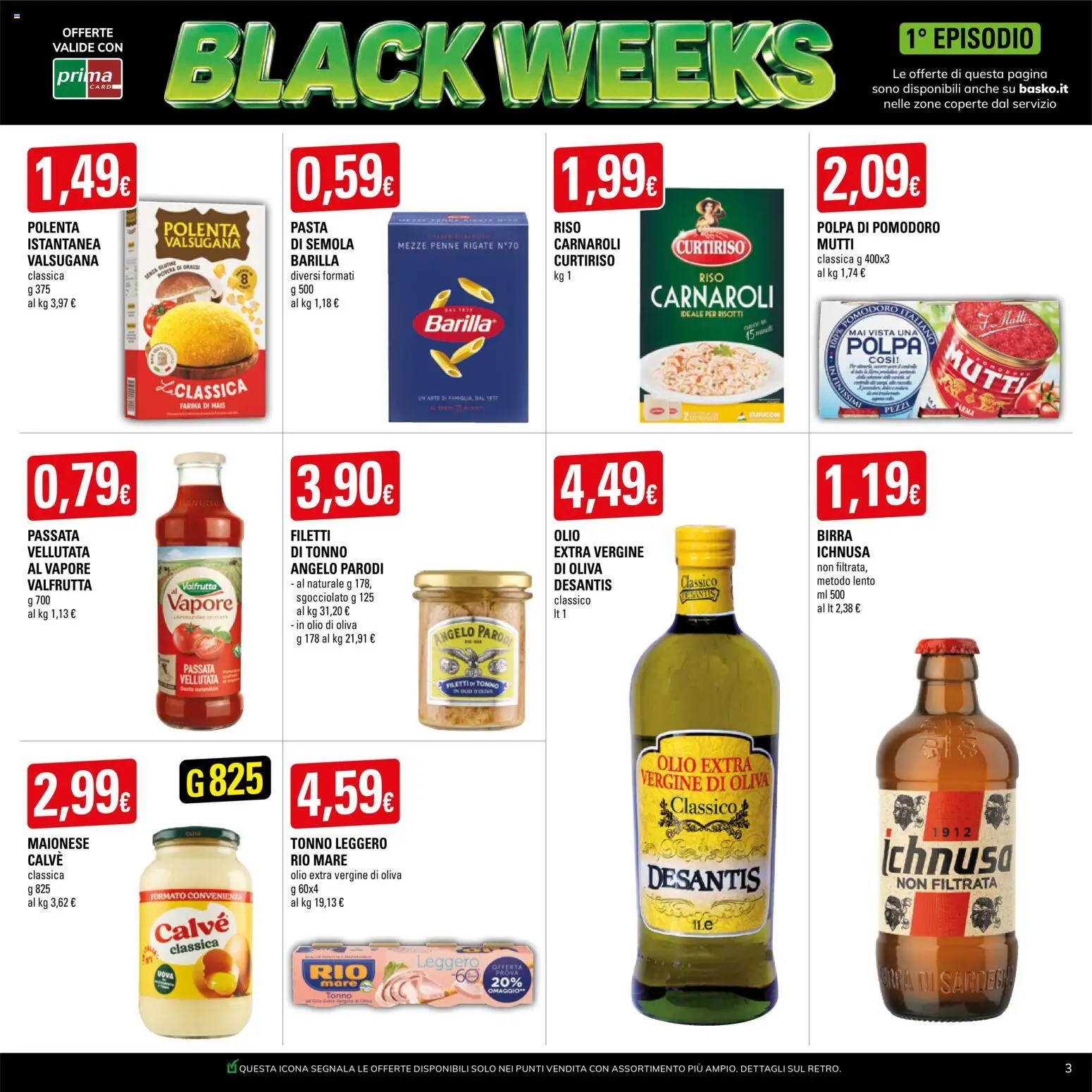 Anteprima dell'opuscolo Basko Black Week dal negozio Basko valido da 27/10/2026