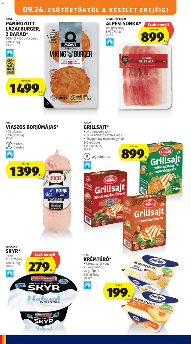 Új Aldi akciós újság 09.24.