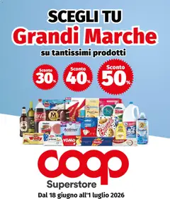 Anteprima dell'opuscolo COOP volantino Superstore Marche Torino dal negozio COOP valido da 18/06/2026