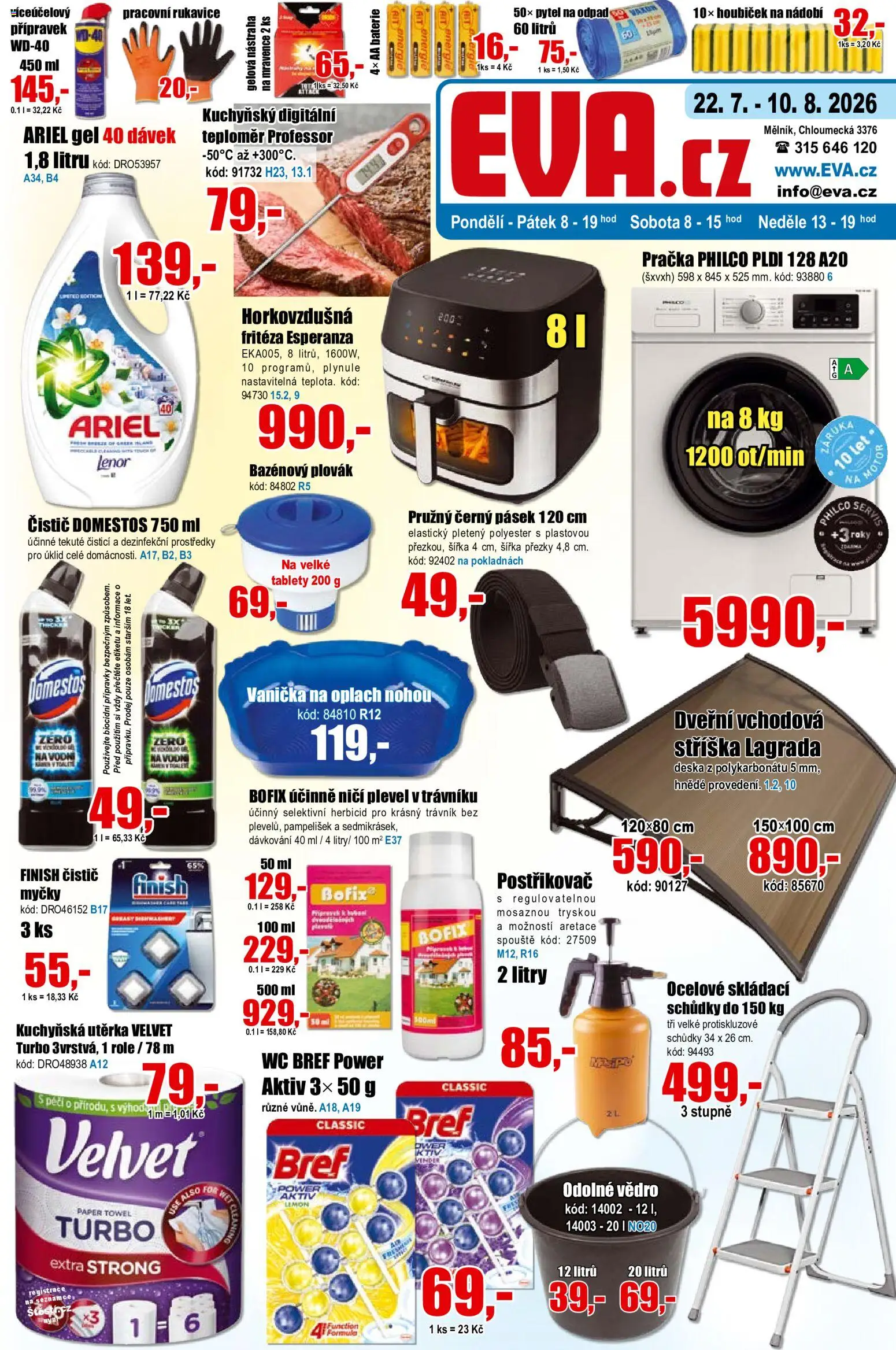 Náhled nabídky: Eva supermarket Eva supermarket leták platný od 22.07.2026