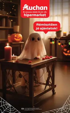 Auchan - Auchan Halloweeni ajánlatok megtekintése, amely érvényes 2026.10.22.-től