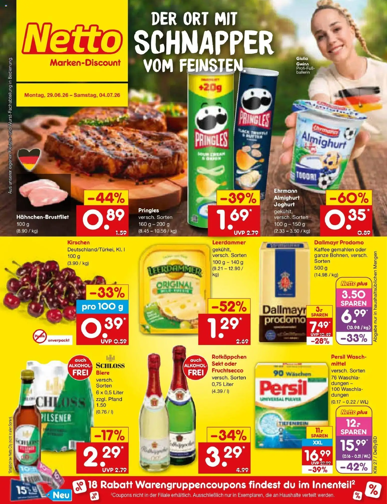 Vorschau von dem Prospekt des Geschäftes Netto Marken-Discount, gültig ab dem 29.06.2026