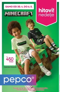 Pregled Pepco kataloga - važi od 30.04.2026