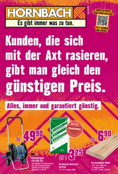 Vorschau des Merkblatts Hornbach aktionen vom Shop Hornbach gültig von 07.07.2026 bis 