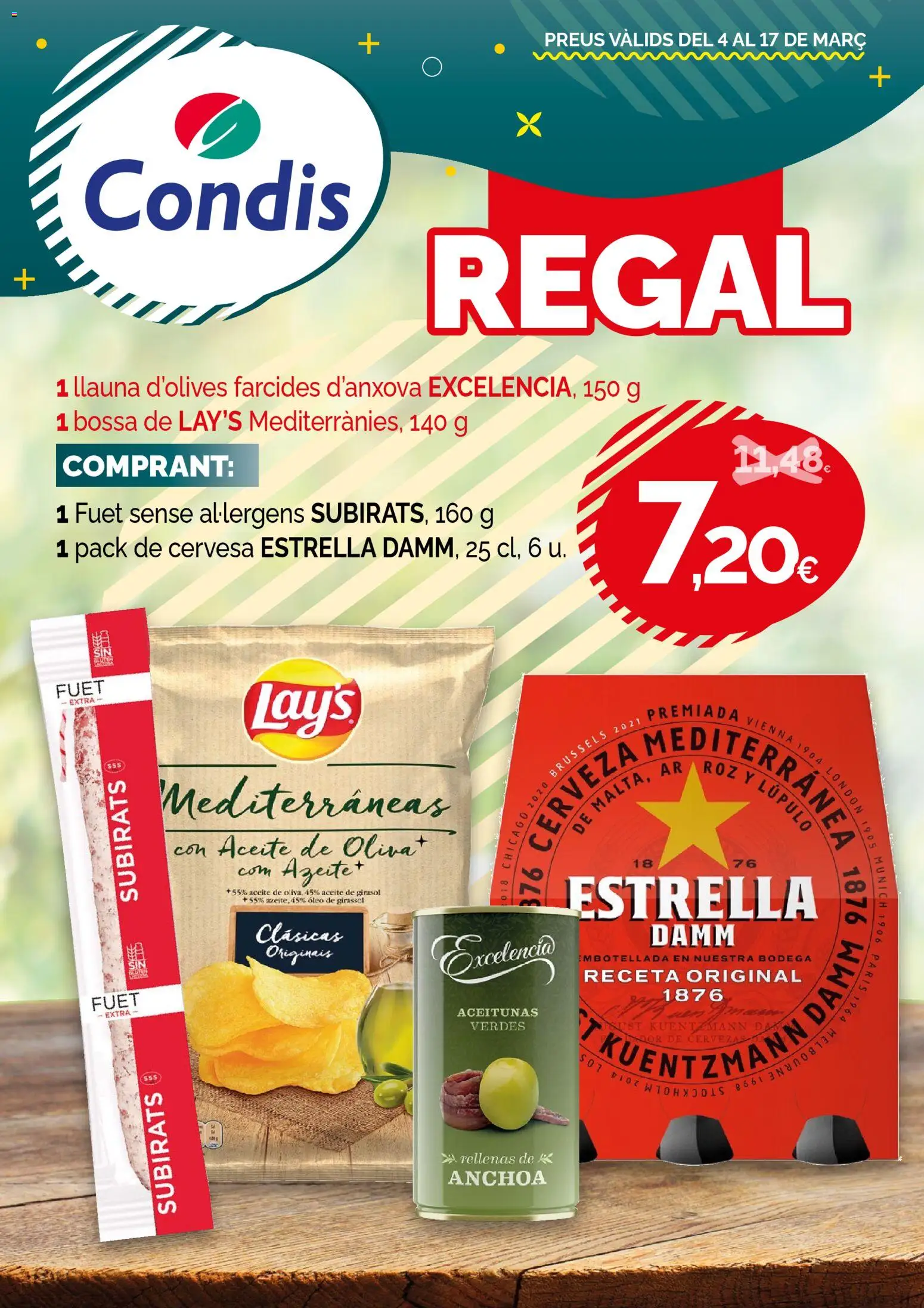 Vista previa del folleto de la tienda Condis válido desde el 04/03/2026 - Aceite de oliva, Aceite, Aceitunas, Anchoa, Aceite de girasol