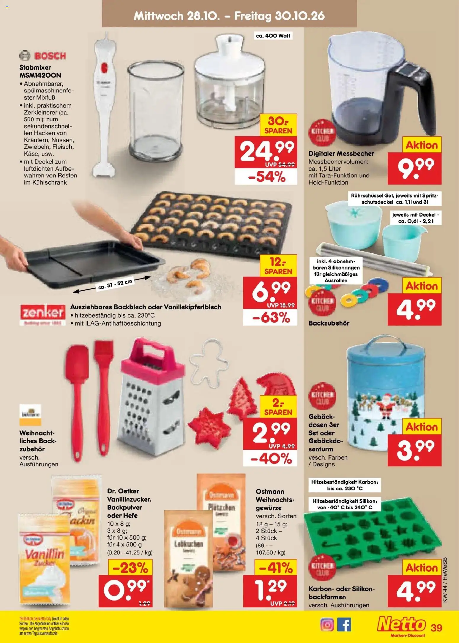 Vorschau von dem Prospekt des Geschäftes Netto Marken-Discount, gültig ab dem 26.10.2026