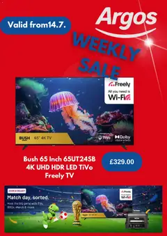 Preview of Argos Argos catalogue valid from 14/07/2026