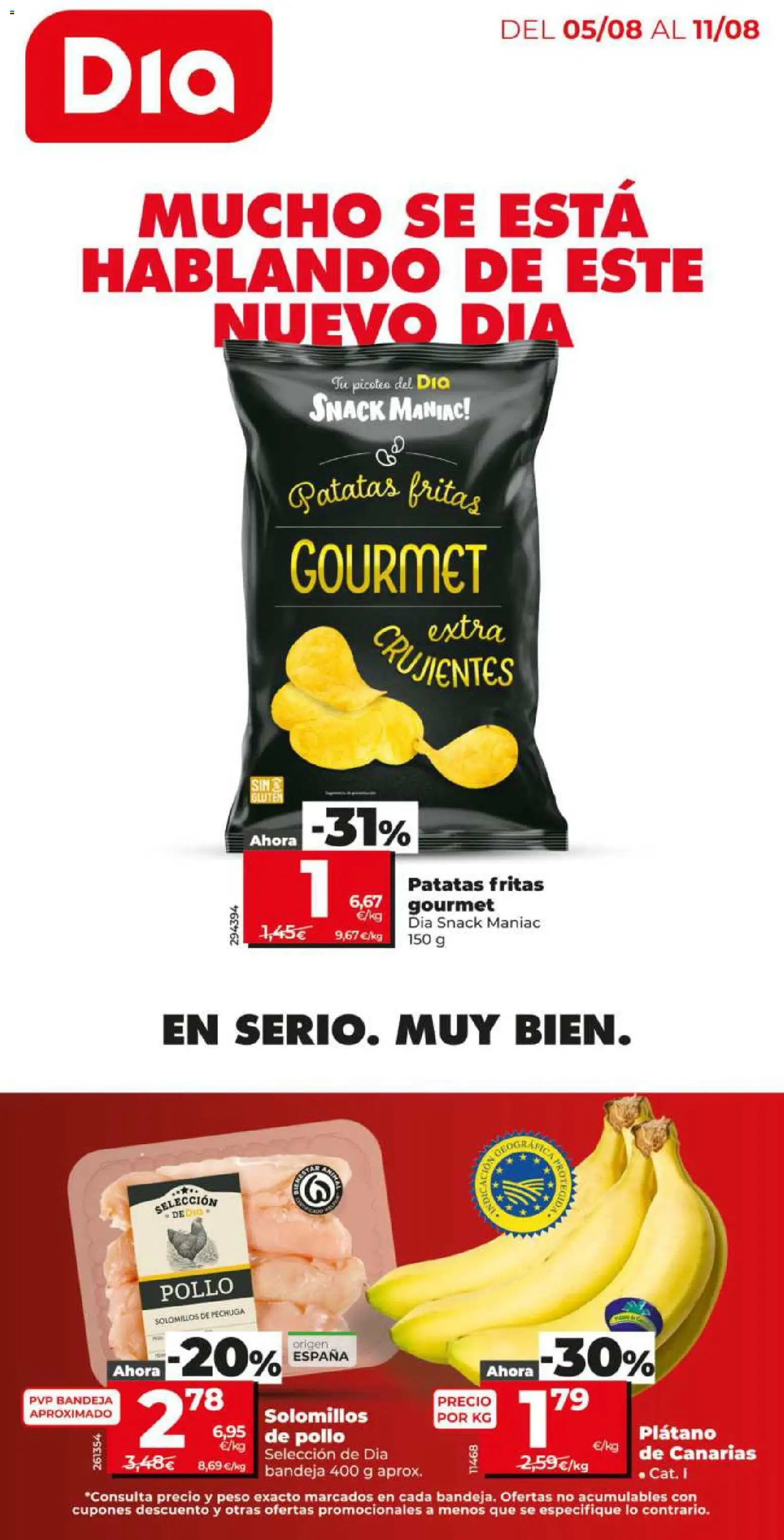 Vista previa del folleto de la tienda Dia válido desde el 05/08/2026 