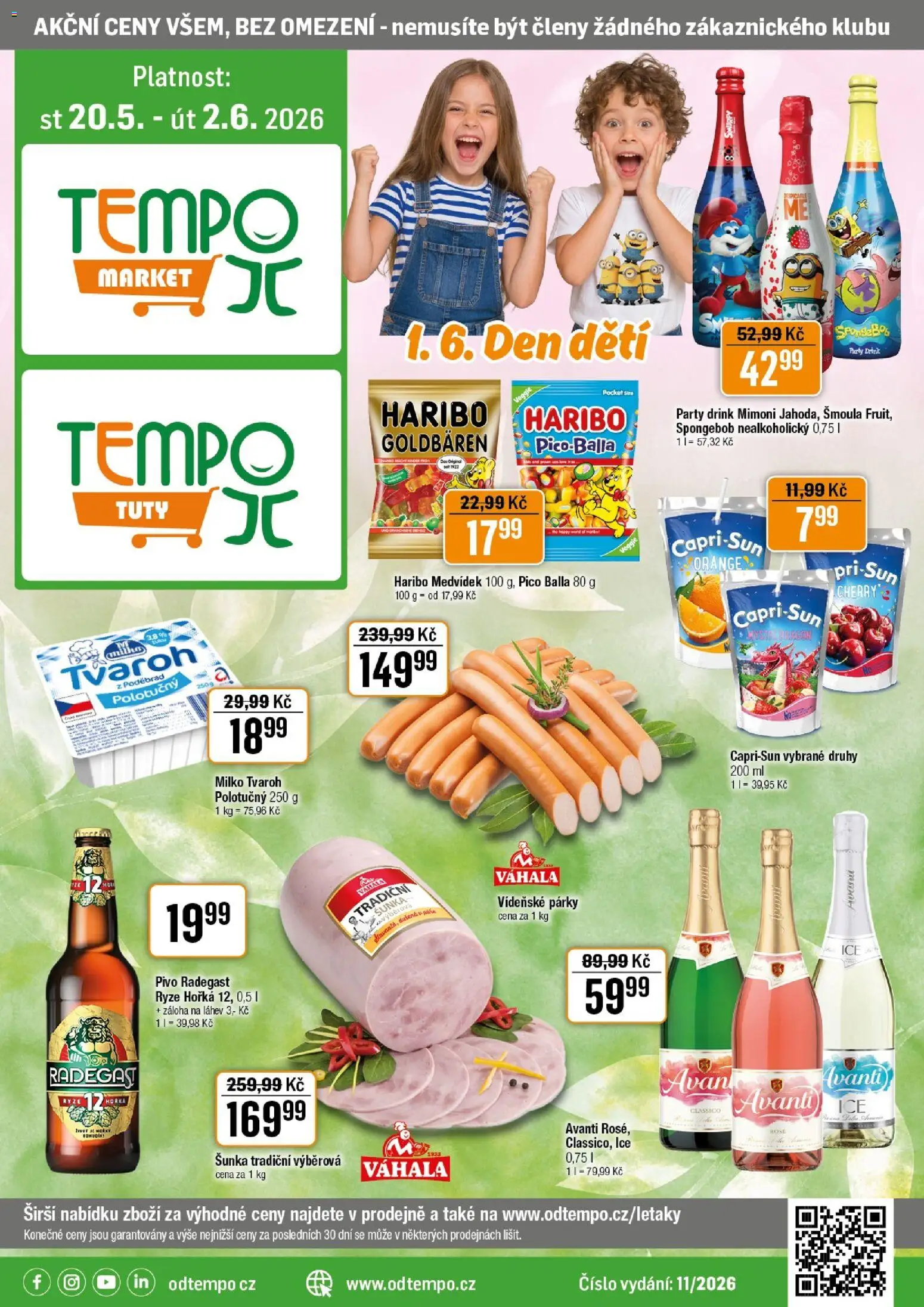 Náhled nabídky: Tempo Tempo leták platný od 20.05.2026